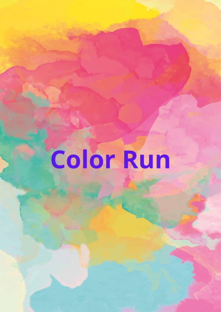 Splash of Color Poster