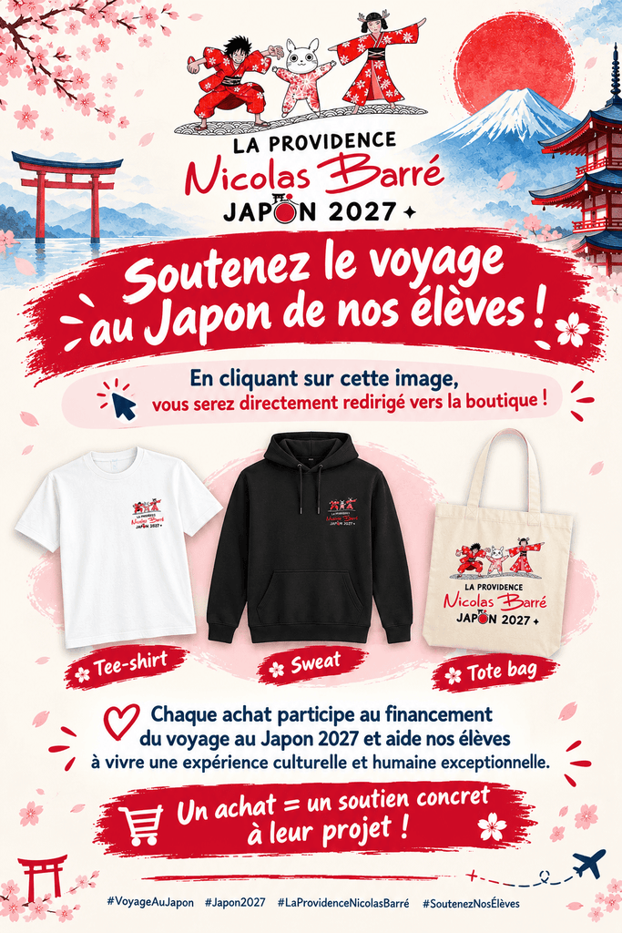 Soutenez le voyage au Japon 2027 1