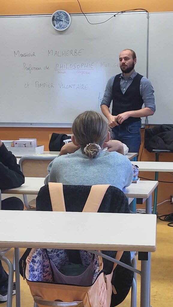 Les élèves de 6e A à la rencontre d’un pompier volontaire 2 image1 3