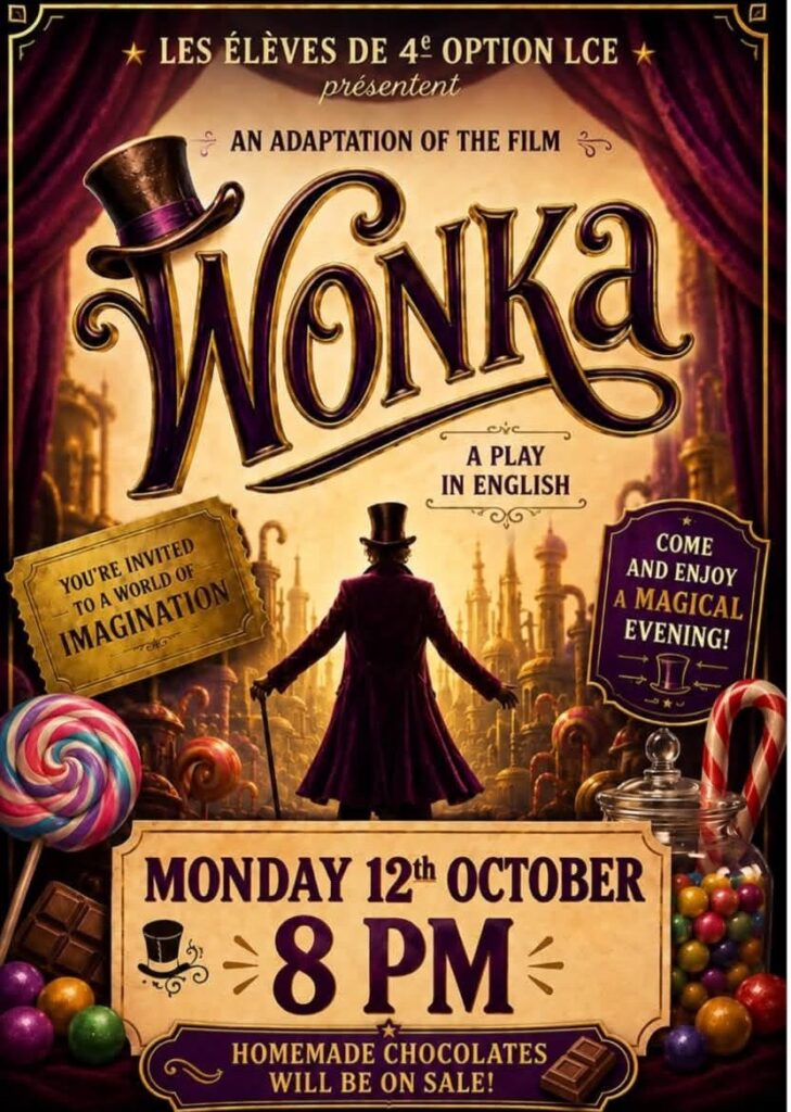 Willy Wonka en anglais : bravo à nos élèves de 3e LCE ! 4 image9 1